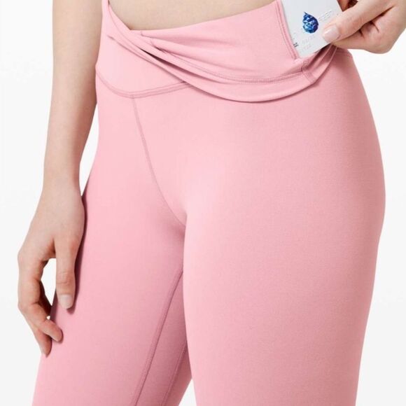 Lululemon Align High Rise Pant Legging Pink Taupe - Picture 5 of 9